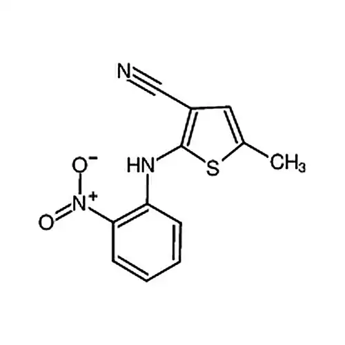 3-氰基-5-甲基-2-(2-硝基苯胺基)噻吩