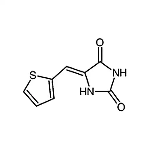 5-(2-噻吩基亚甲基)-2，4-咪唑烷二酮