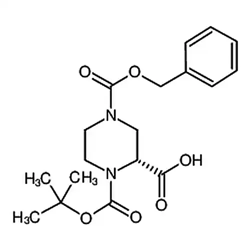 (R)-N-1-Boc-N-4-Cbz-2-哌嗪甲酸