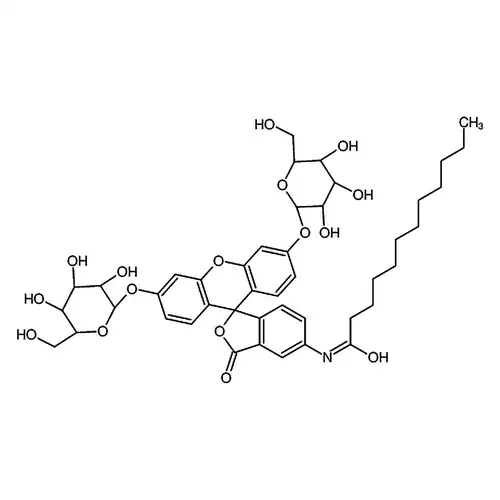 C12FDG [5-十二烷酰基氨基荧光素二-β-D-吡喃半乳糖苷]