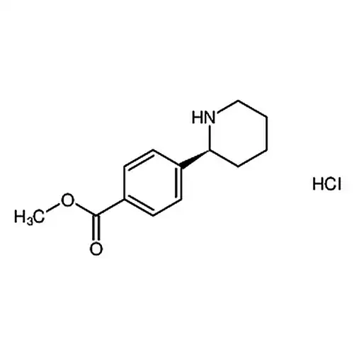 (S)-4-(哌啶-2-基)苯甲酸甲酯盐酸盐