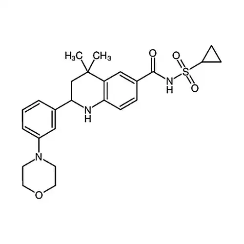 N-(环丙烷磺酰基)-4，4-二甲基-2-[3-(吗啉-4-基)苯基]-1，2，3，4-四氢喹啉-6-甲酰胺