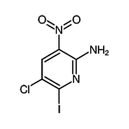 2-氨基-3-硝基-5-碘-6-氯吡啶