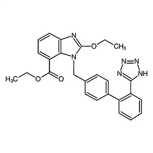 2-乙氧基-1-[[(2'-(1H-四唑-5-基)联苯-4-基)甲基]苯并咪唑]-7-甲酸甲酯