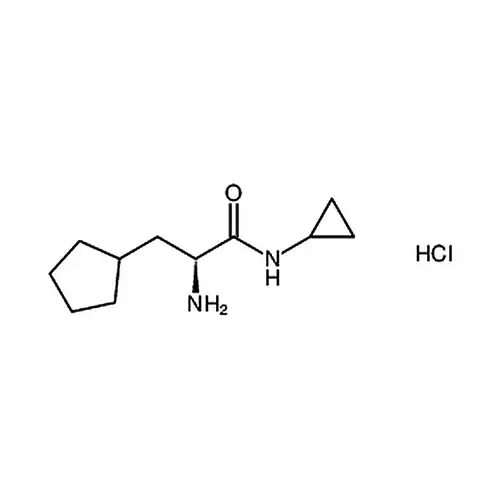 (S)-2-氨基-3-环戊基-N-环丙基丙酰胺盐酸盐