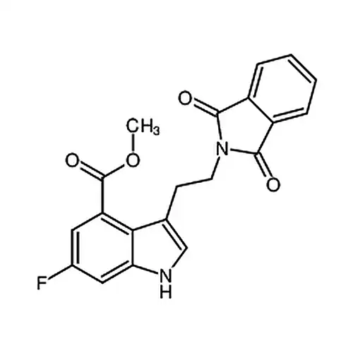 3-(2-(1,3-二氧代异吲哚啉-2-基)乙基)-6-氟-1H-吲哚-4-甲酸甲酯