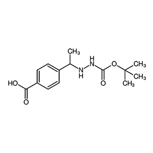 4-(1-(2-(叔丁氧基羰基)肼基)乙基)苯甲酸