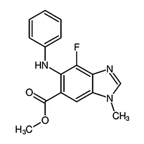 4-氟-1-甲基-5-(苯基氨基)-1H-苯并[d]咪唑-6-羧酸甲酯