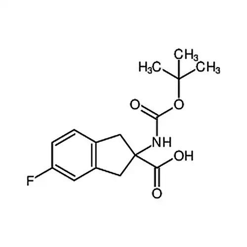 2-((叔丁氧基羰基)氨基)-5-氟-2，3-二氢-1H-茚-2-羧酸