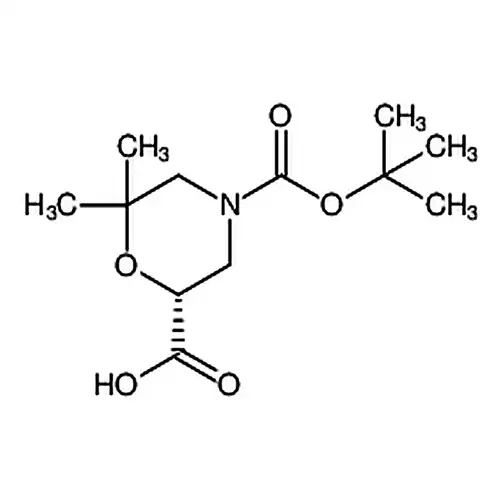 (R)-4-(叔丁氧基羰基)-6,6-二甲基吗啉-2-羧酸