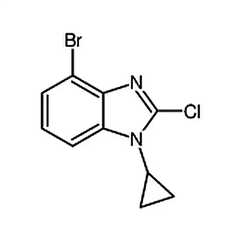 4-溴-2-氯-1-环丙基-1H-苯并[d]咪唑