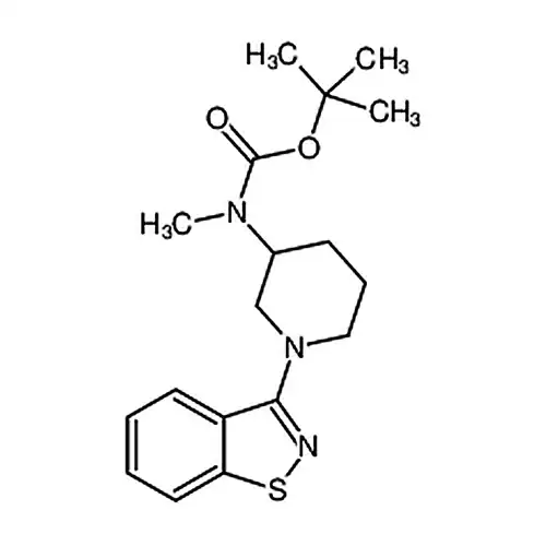 1-苯并[D]异噻唑-3-基-哌啶-3-基)-甲基-氨基甲酸叔丁酯