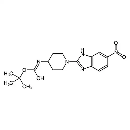 (1-(5-硝基-1H-苯并[d]咪唑-2-基)哌啶-4-基)氨基甲酸叔丁酯