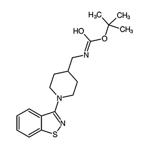 (1-苯并[D]异噻唑-3-基-哌啶-4-基甲基)-氨基甲酸叔丁酯