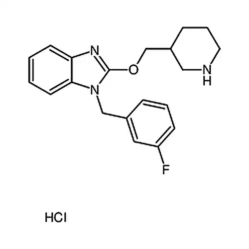 1-(3-氟苄基)-2-(哌啶-3-基甲氧基)-1H-苯并[d]咪唑盐酸盐