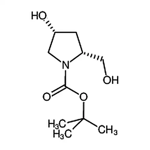 (2R,4R)-4-羟基-2-(羟甲基)吡咯烷-1-甲酸叔丁酯