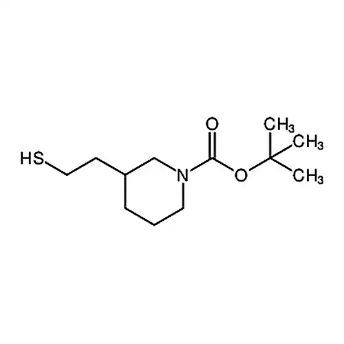 叔丁基3-（2-巯基乙基）哌啶-1-羧酸盐