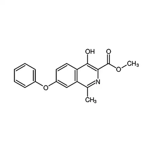 4-羟基-1-甲基-7-苯氧基异喹啉-3-羧酸甲酯