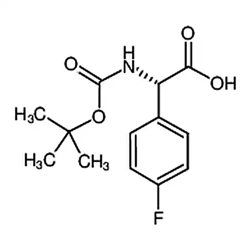 (S)-2-((叔丁氧基羰基)氨基)-2-(4-氟苯基)乙酸