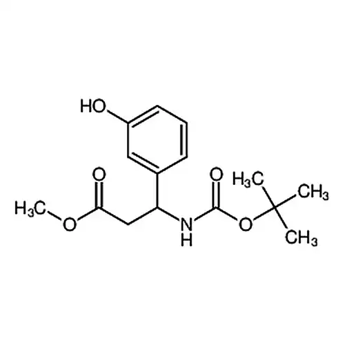 3-(Boc-氨基)-3-(3-羟基苯基)丙酸甲酯