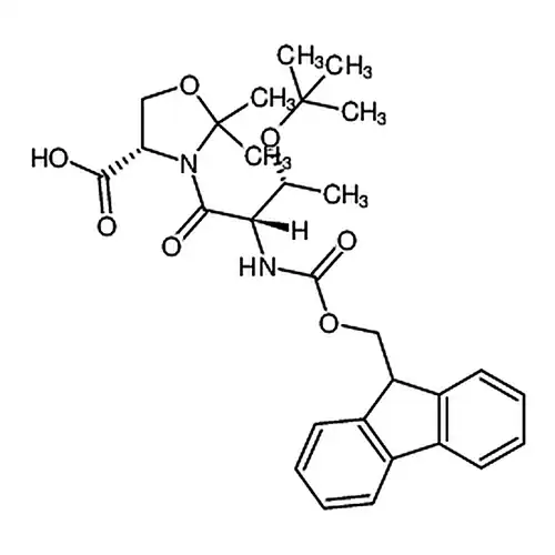 (4S)-3-[(2S,3R)-3-(叔丁氧基)-2-[[芴甲氧羰基]氨基]-1-氧代丁基]-2,2-二甲基-4-恶唑烷羧酸