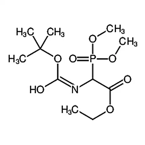 2-(Boc-氨基)-2-(二甲氧基磷酰基)乙酸乙酯