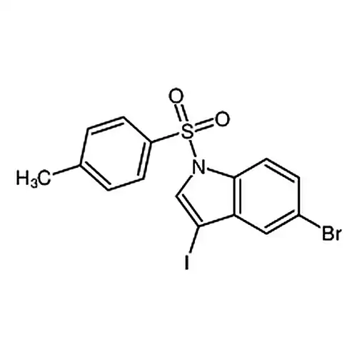 5-溴-3-碘-1-对甲苯磺酰基-1H-吲哚