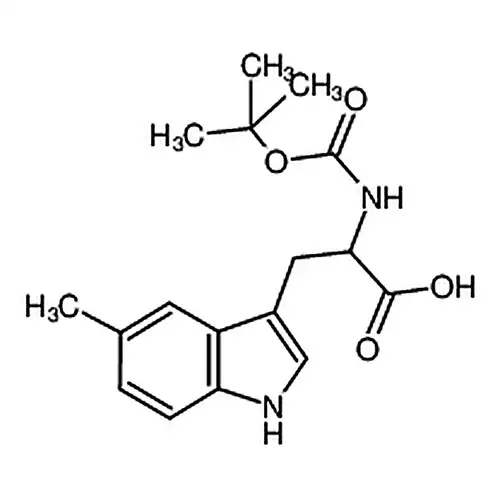 2-((叔丁氧羰基)氨基)-3-(5-甲基-1H-吲哚-3-基)丙酸