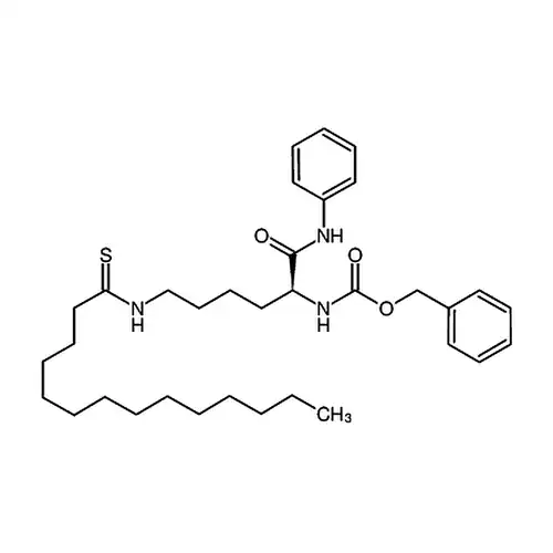 (S)-(1-氧代-1-(苯氨基)-6-十四烷硫代酰胺-2-基)氨基甲酸苄酯