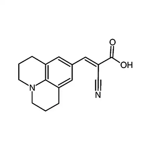 9-(2-羧基-2-氰基乙烯基)久洛啶