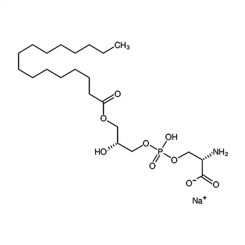 1-palmitoyl-2-hydroxy-sn-glycero-3-phospho-L-serine (sodium salt)