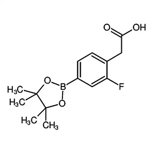 2-(2-氟-4-(4,4,5,5-四甲基-1,3,2-二氧硼杂环戊烷-2-基)苯基)乙酸