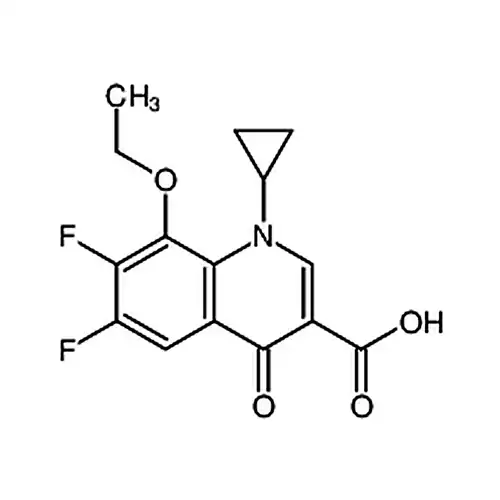 1-环丙基-8-乙氧基-6,7-二氟-4-氧代-1,4-二氢喹啉-3-羧酸