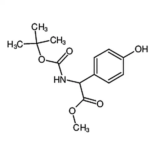 2-(Boc-氨基)-2-(4-羟基苯基)乙酸甲酯
