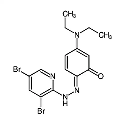 2-(3,5-二溴-2-吡啶偶氮)-5-二乙氨基酚