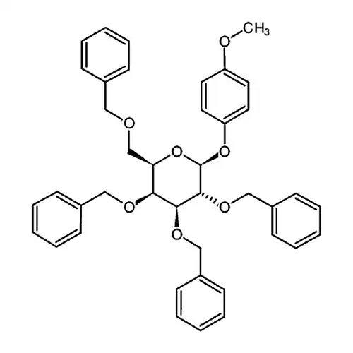 4-甲氧苯基-2,3,4,6-四-O-苄基-&beta;-D-吡喃半乳糖苷