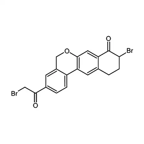 9-溴-3-(2-溴乙酰基)-10,11-二氢-5H-二苯并[c,g]苯并吡喃-8(9H)-酮