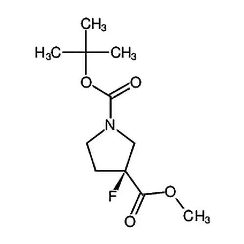 (S)-1-叔丁基 3-甲基 3-氟吡咯-1,3-二甲酸酯
