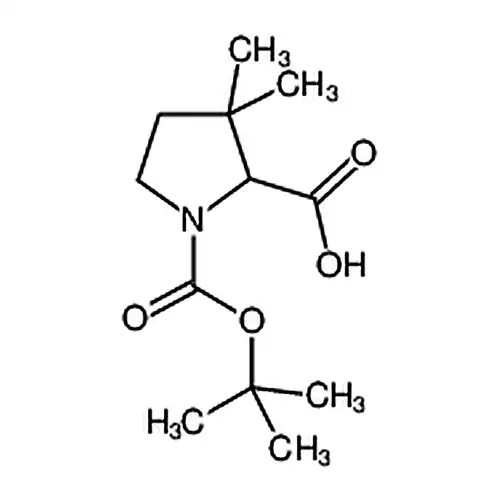 1-(叔丁氧羰基)-3，3-二甲基吡咯烷-2-羧酸