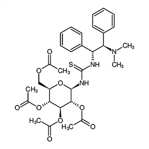 N-[(1R，2R)-2-(二甲基氨基)-1，2-二苯基乙基]-N'-(2，3，4，6-四-O-乙酰基-Β-D-吡喃葡萄糖基)硫脲