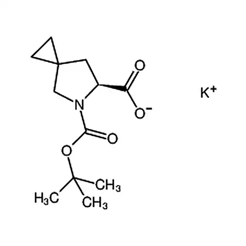 (S)-5-(叔丁氧羰基)-5-氮杂螺[2.4]庚烷-6-羧酸钾