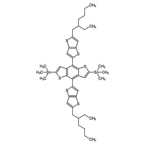 [4,8-双[5-(2-乙基己基)噻吩并[3,2-b]噻吩-2-基]苯并[1,2-b:4,5-b']二噻吩-2,6-二基]双(三甲基锡烷)