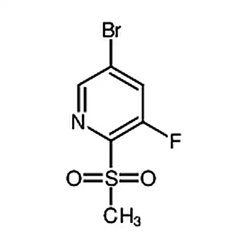 5-溴-3-氟-2-(甲基磺酰基)吡啶