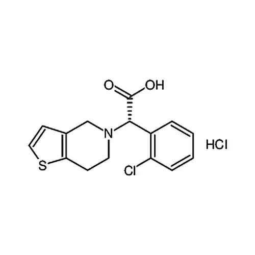 (S)-(O-氯苯基)-6,7-二羟噻吩[3,2-C]吡啶-5(4H)-醋酸盐酸盐