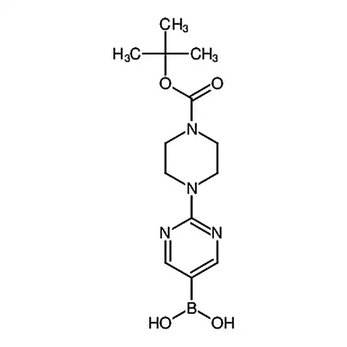 (2-(4-(叔丁氧羰基)哌嗪-1-基)嘧啶-5-基)硼酸