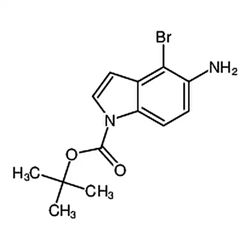5-氨基-4-溴-1H-吲哚-1-羧酸叔丁酯