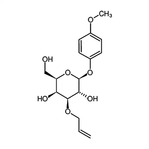 4-甲氧苯基-3-O-烯丙基-&beta;-D-吡喃半乳糖苷