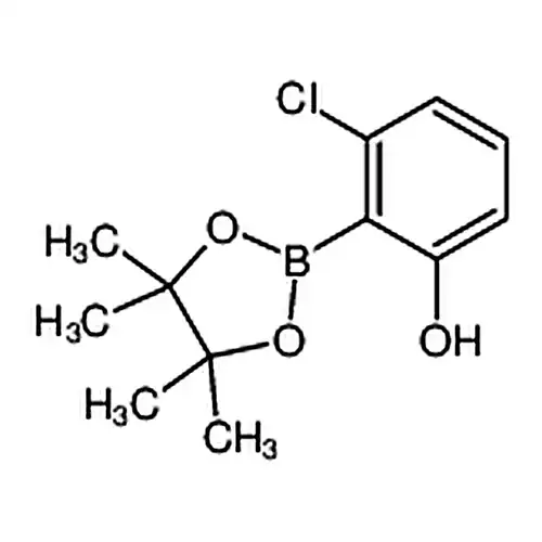 3-氯-2-(4,4,5,5-四甲基-1,3,2-二氧硼杂环戊烷-2-基)苯酚