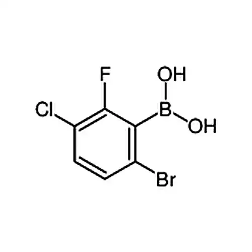 6-溴-3-氯-2-氟苯基硼酸