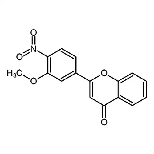 2-(3-甲氧基-4-硝基苯基)-4H-苯并吡喃-4-酮